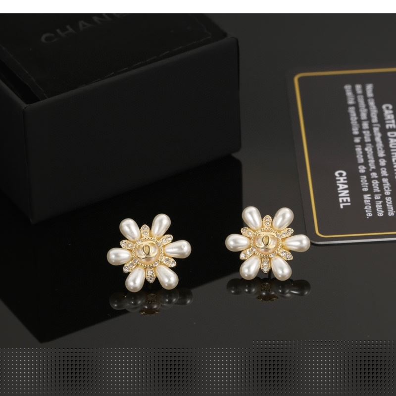 Ch*el earrings